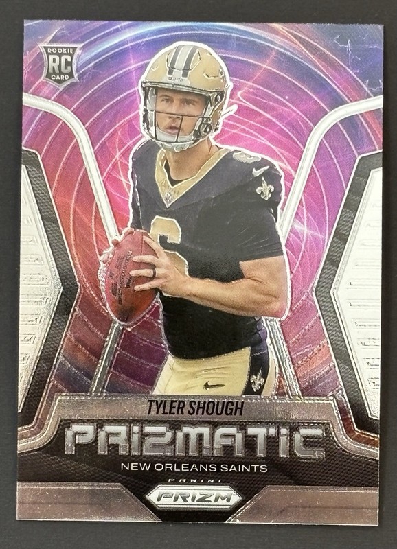 2025 Panini Prizm - Prizmatic Tyler Shough #16 Prizm (RC) Saints