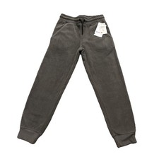 Univibe Fleece Joggers Sweatpants Boys Size S Gunmetal Gray NWT
