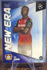 Topps New Era Rookie Ken Izekor #NE-6 Bayer Leverkusen UEFA 2024-25 Soccer Card