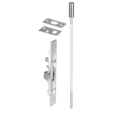 Rockwood 555.26D Lever Extension Flush Bolt, Satin Chrome