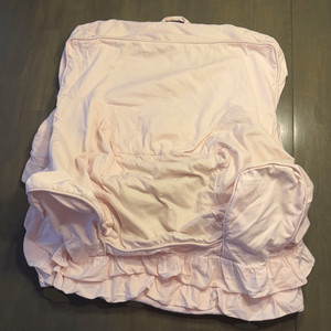 Pottery Barn Kids Anywhere Chair Pink Ruffle Slipcover