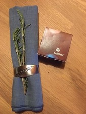 WMF Serviettenringe – Set mit 6 Stück, Serie Heidelberg * Deko *neuwertig in OVP