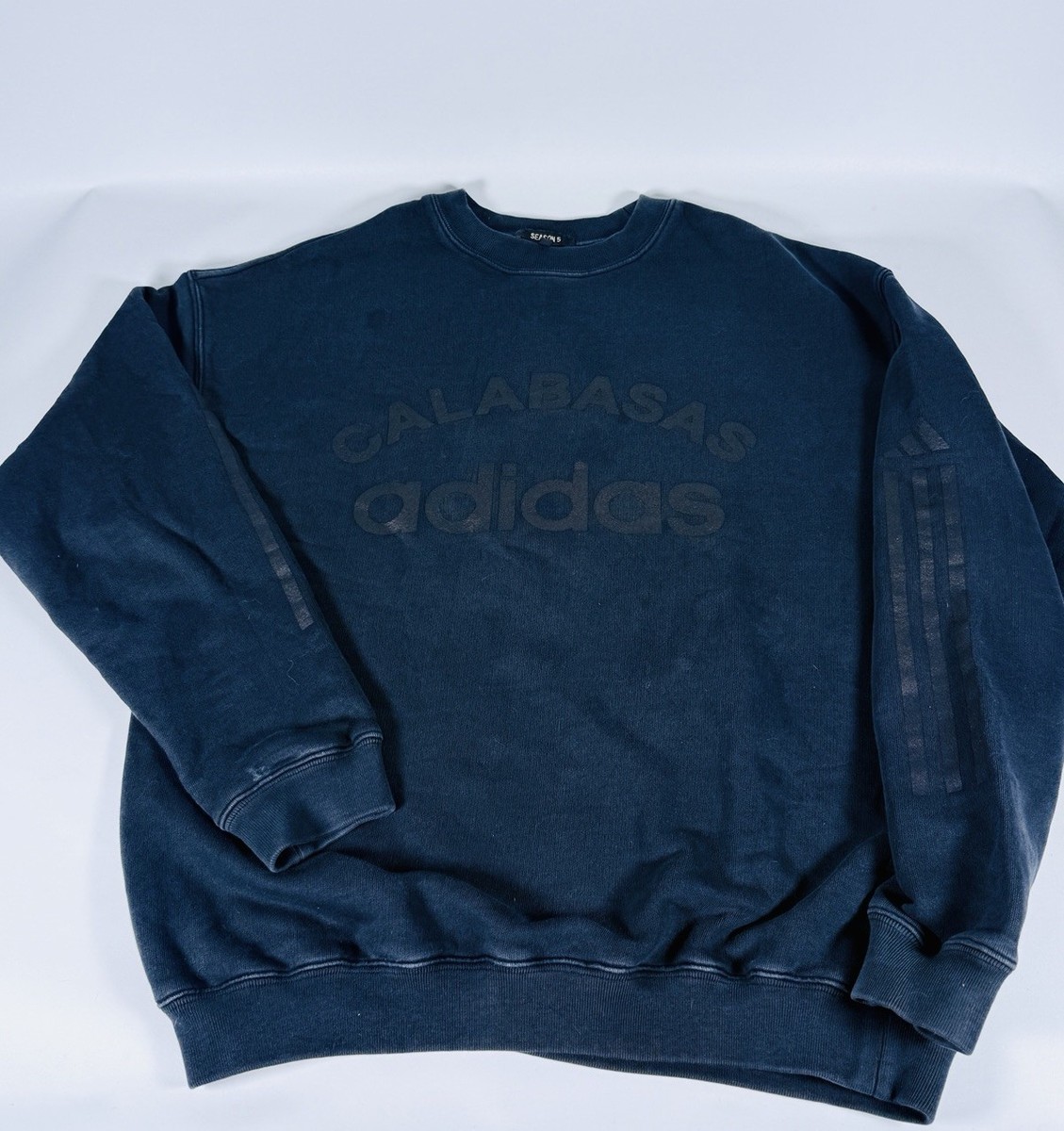 YEEZY ADIDAS CALABASAS SEASON 5 CREWNECK SWEATSHIRT EUC Small Fits