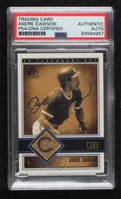 PSA/DNA 2002 SP Legendary Cuts Andre Dawson PSA/DNA Authentic Card & Auto 0o9