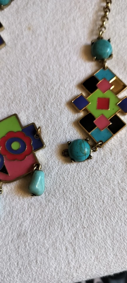 Betsey Johnson Vintage Necklaces For Parts Or Possible Repair Exotic Unique  - Image 2 of 4