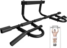 Yes4All Heavy Duty Wall Mounted Multi Grip Chin Up Bar, Elite Pull Bar XSP 