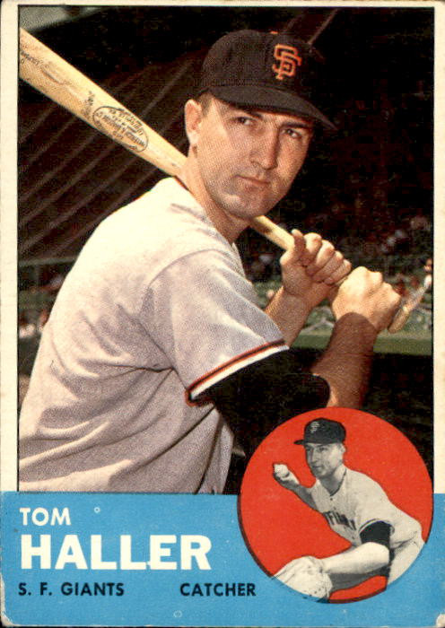1963 Topps Tom HALLER #85