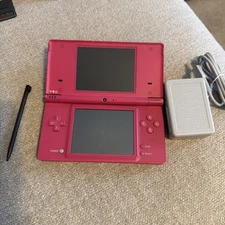 Nintendo DSi Pink Console w/ Stylus & Charger Tested READ