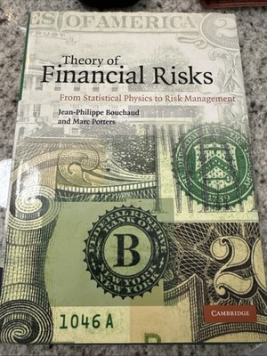 Theory of Financial Risks : From Statistical Physics to Risk Management 