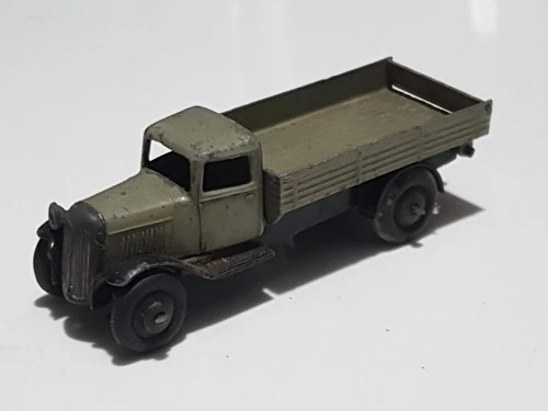 Vintage Dinky Toy Meccano Tipper Truck Green (WD4)