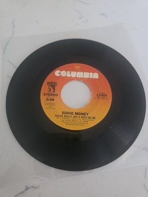 Eddie Money   You ve Really Got a Hold on Me / Jealousys   Columbia 45 VG+
