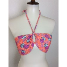 American Eagle Outfitters Swim Women Sz M Bikini Top Floral Padded Swimwear NWT