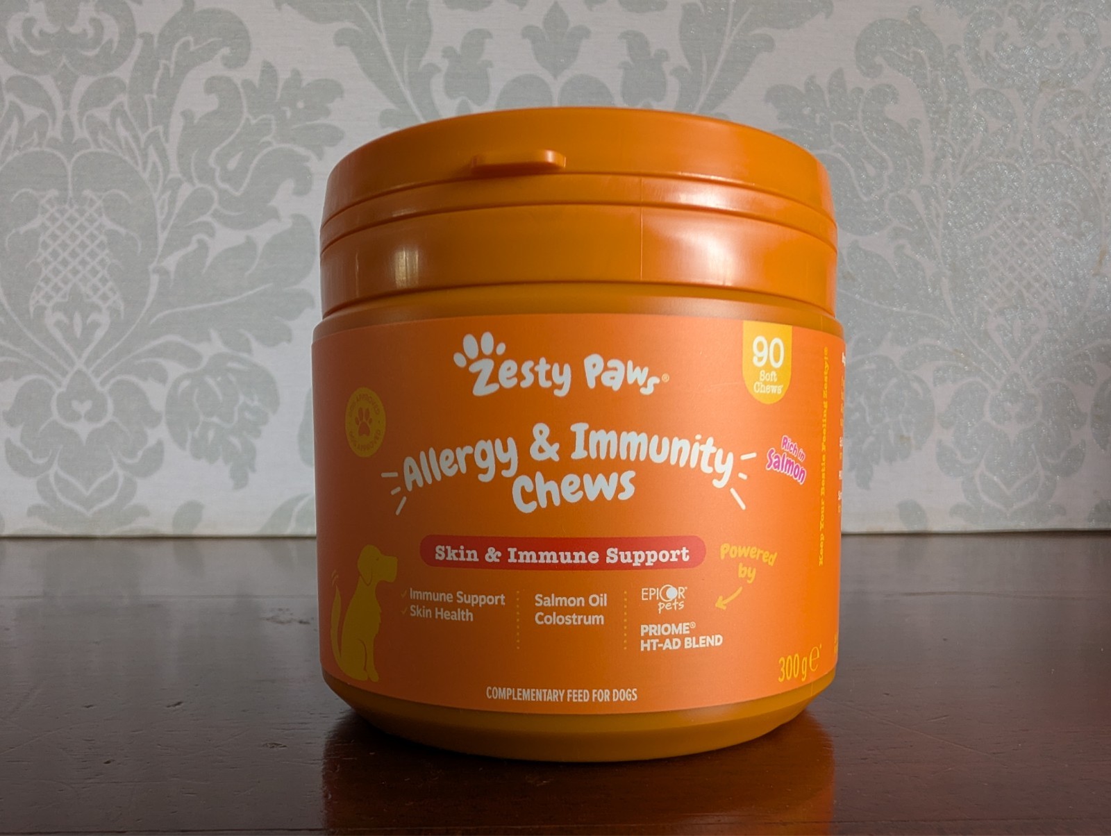 Zesty Paws Allergy and Immunity Chews - Skin & Immune Support - 90 chews