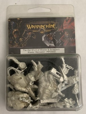 Warmachine The Old Witch Of Khador & Scrapjack Warcaster NIB Privateer PIP33033