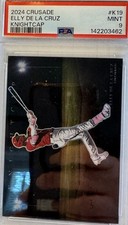 Panini 2024 Crusade Knightcap Rookie Elly De La Cruz #K-19 PSA 9 Reds Baseball