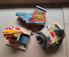 Thomas  Friends Wooden Railway Mountain Overpass, Mine Tunnel, Transfer Station