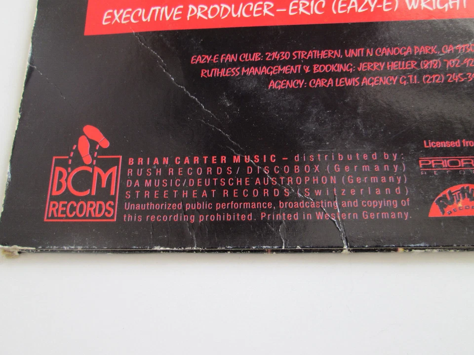 Eazy-E - Eazy-Duz-It Vinyl LP Schallplatte - Bild 3 von 3