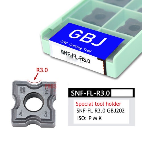 SNF-FL R2 R3 R5 blade G90SW2525R/L lathe tool holder R arc angle forming knife - Picture 4 of 4