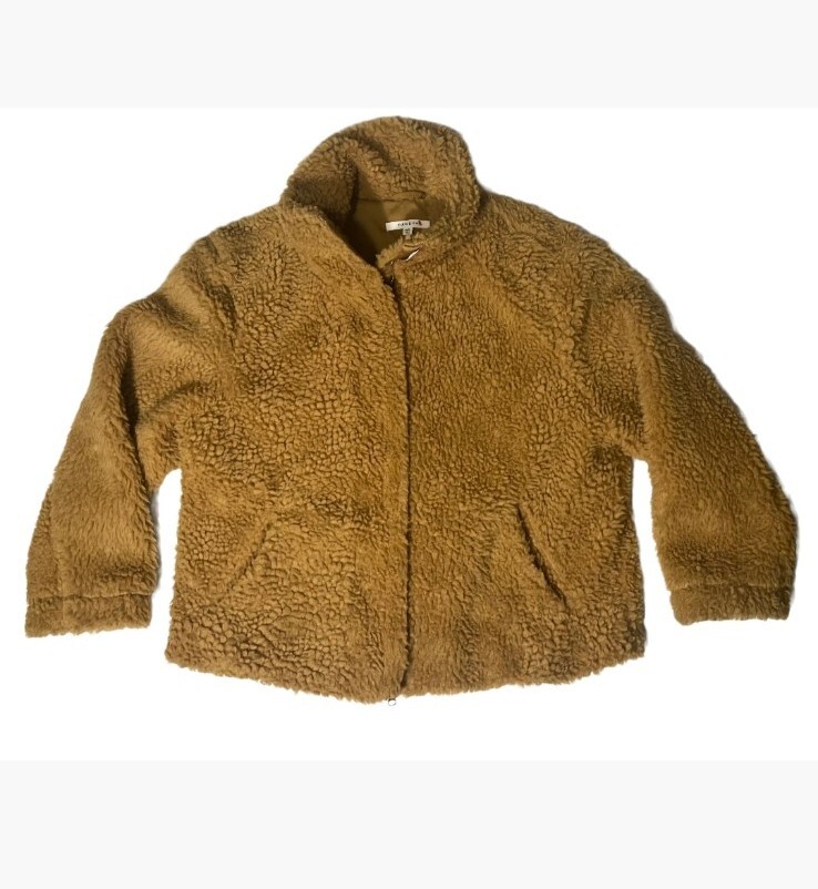 PacSun Teddy Jacket Faux Fur Sherpa Fleece Full zip u Gem