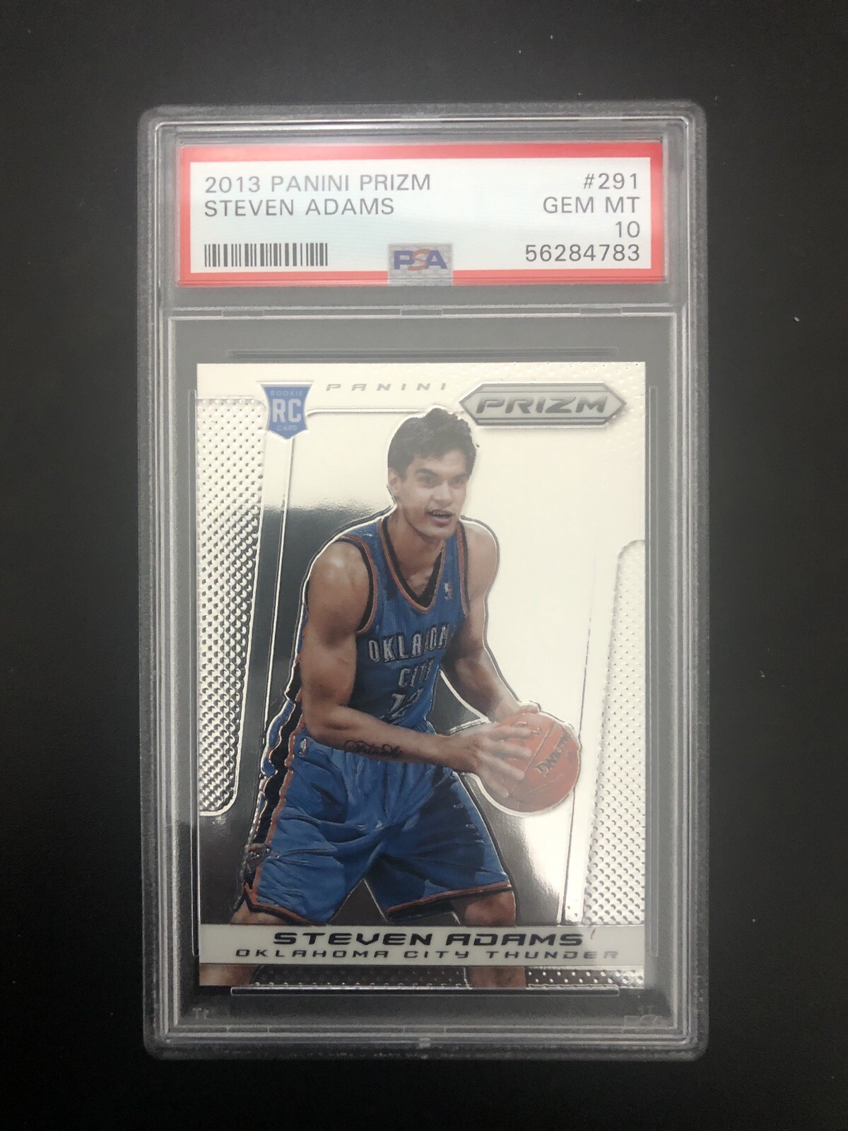 Steven Adams 2013-14 Prizm Rookie #291 RC Thunder Pelicans PSA 10