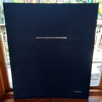 USGS Topographical Topo Map Book - Coastal Delaware - Very Rare Large Portfolio