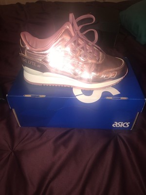 asics gel lyte iii pink metallic