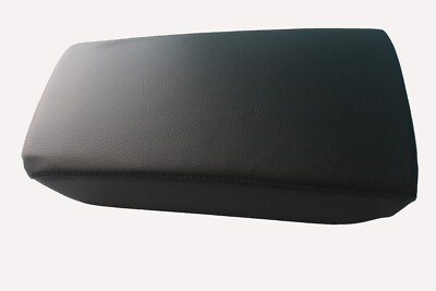 Fits 18-20 Honda Accord Real Leather Center Console Lid Armrest Cover Black