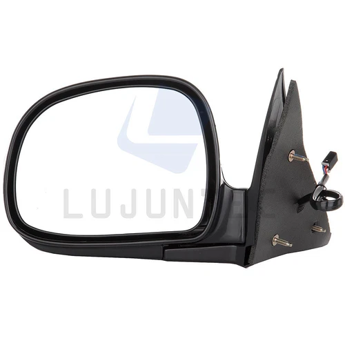 [Left] Side Mirror Power Black Fits For 1994-1997 Chevrolet S10 Blazer Truck SUV