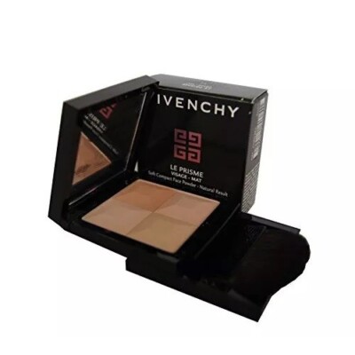 GIVENCHY LE PRISME VISAGE MAT SOFT COMPACT FACE POWDER NATURAL RESULT .38 OZ NIB