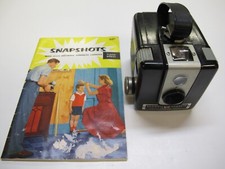  Kodak Brownie Hawkeye camera Flash Model with owners manual, Flash not included