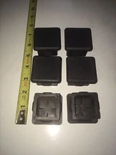 2 Inch Square Tubing End Caps (6 Caps)