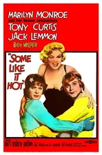 "SOME LIKE IT HOT" (1959) one sheet - 27"x41" GREAT poster!