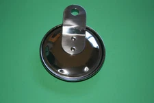 CLASSIC TRIUMPH BSA NORTON HONDA STAINLESS STEEL LICENCE PLATE TAX DISC HOLDER