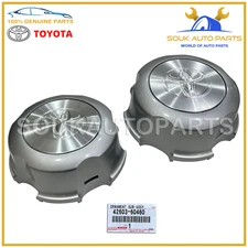 42603-60460 Genuine Toyota ORNAMENT SUB-ASSY, WHEEL HUB (FRONT) Set of 2Pcs