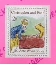 Vintage Winnie The Pooh Christopher Pooh 100 Acre Woods Sticker Mod