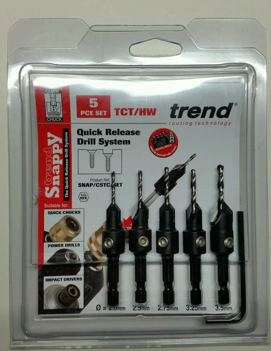 Trend tct countersink set online