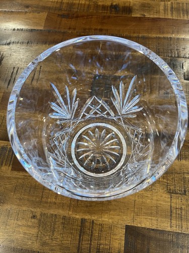 CUBO DE HIELO DE CRISTAL WATERFORD ~ 7 pulgadas de ancho 7,5 pulgadas de alto - Imagen 2 de 7