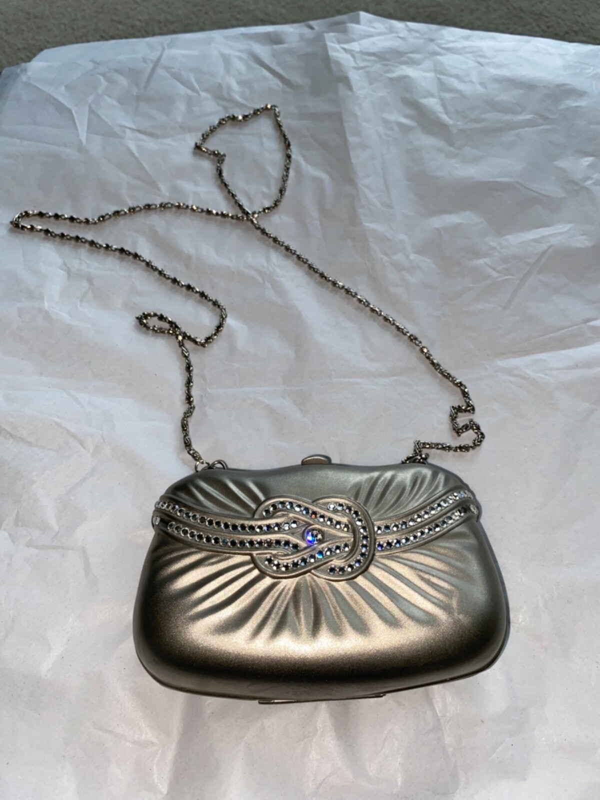 WOMENS ANOTHER Y & S ORIGINAL RHINESTONE STUDDED HARD… - Gem