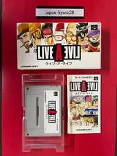 Live a Live SNES SQUARE Super Famicom Box From Japan JP