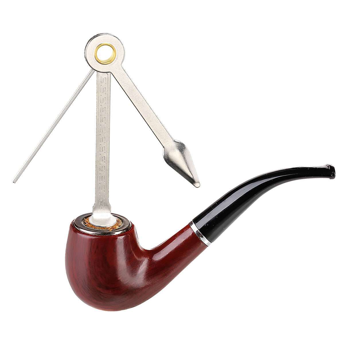 tobacco scoop Cherry Wood Handcrafted Kabazaiku Tea (Tbsp) Crown Smooth Scoop (200) (9mm)