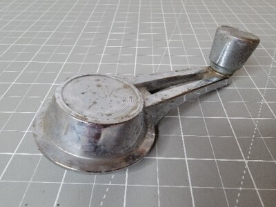 60's Era Buick Chrome Window Crank Handle Some Patina OEM 430146