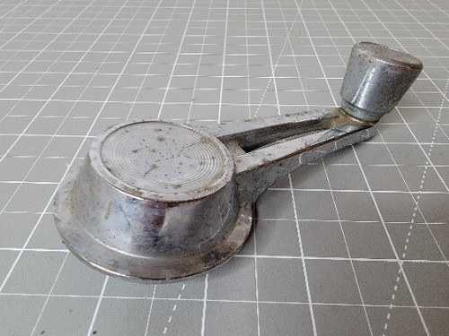 60's Era Buick Chrome Window Crank Handle Some Patina OEM 430146 - Picture 5 of 13