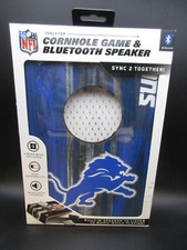 DETROIT LIONS NFL Mini Tabletop Cornhole Game  Bluetooth Speaker In One