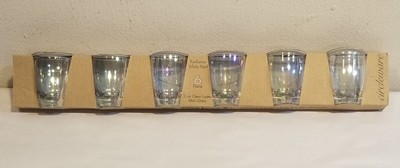 Circleware Radiance White Pearl 6 Piece 2 oz. Luster Shot Glasses