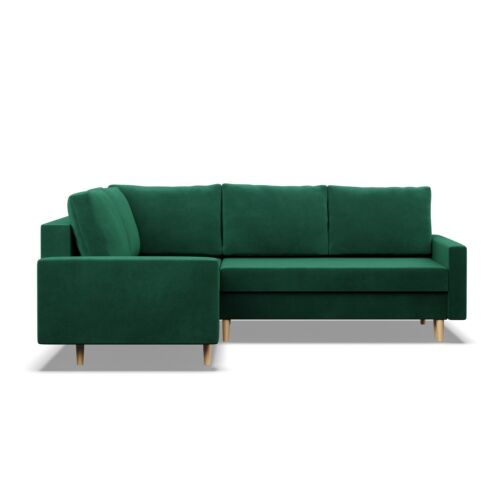 Ecksofa mit Ottomane, Schlaffunktion, Bett, 2 Bettkasten, Links/Rechts BLANK - Bild 5 von 77