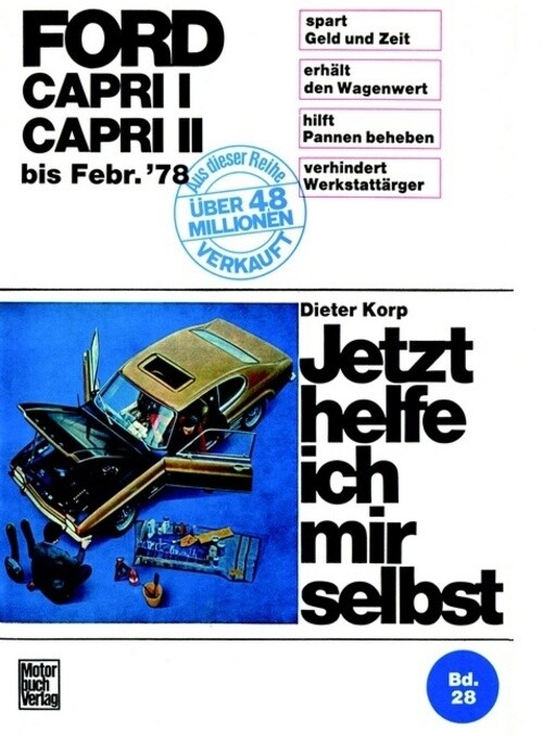 Thumbnail - Dieter Korp | Ford Capri Alle Modelle | Buch | Deutsch | 240 S.