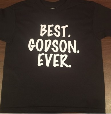 Best Godson Ever toddler tee shirt godson tshirt godchild shirt godchild tshirt 