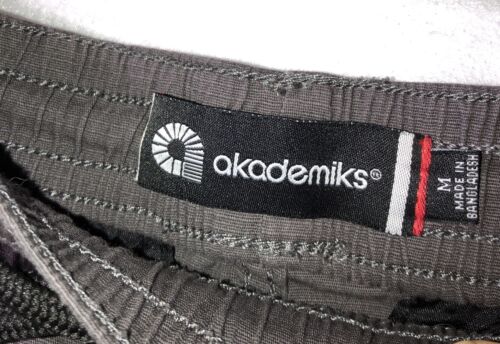 Akademiks Cargo Shorts Drawstring Dark Gray Mens Size M - Picture 3 of 13