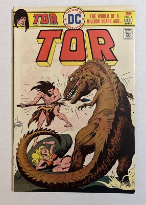 Tor #4  1975 dc comics Joe Kubert