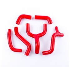 Per Husqvarna SMS 630 TE 630 2010-2011 Tubo Radiatore Liquido Silicone ROSSO